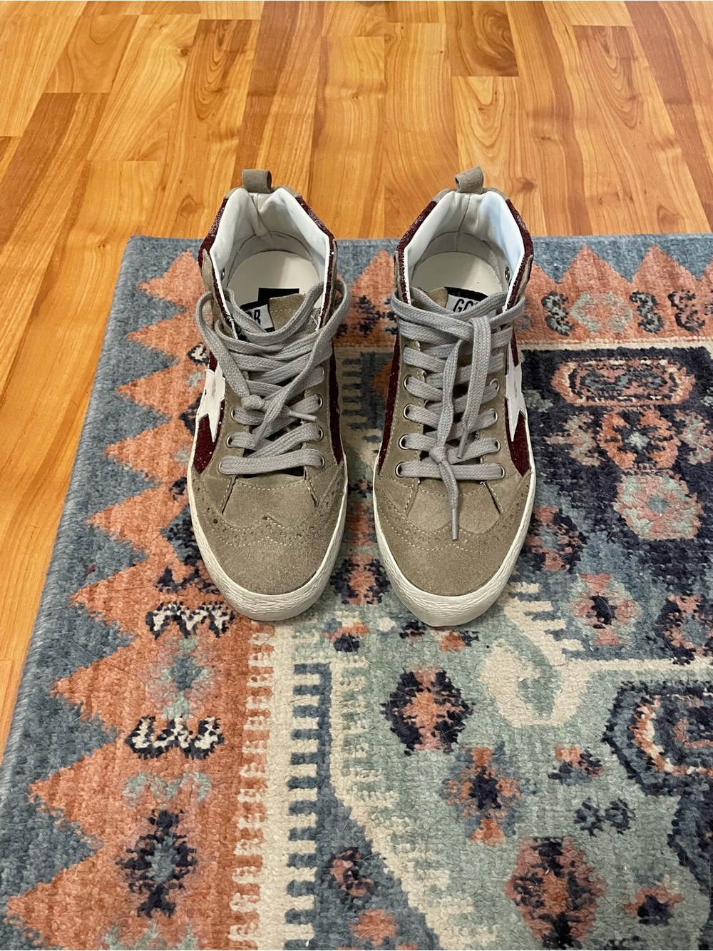 Golden Goose Suede MidStar High Tops size 37. Brand New! No Box. Retail $800